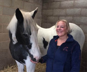 susan with horse